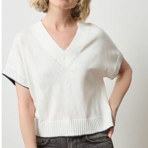 Lilla P v neck pullover sweater